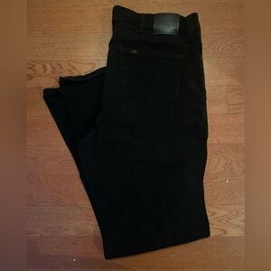 Mens Lee Premium Select Regular Fit Black Jeans 38x32